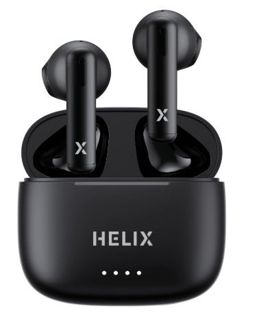 HELIX HELIBUDS PRO ENC Advanced True Wireless Stereo Earbuds With 2Mic And IPX4 Waterproof Technology