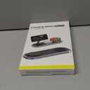 3 in 1 Fast Wireless Charger Stand for iPhone, Foldable Travel Charging Station for Magsafe for iPhone 17/Air/16/15/14/13/12 Series, Apple Watch Series, AirPods pro/2/3/4, Gifts for Women Men (Black)