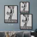 2 x Luxury Lady Posters Canvas Art Wall Decor Trendy Black And White Wall Art Retro Girl Room Prints Beautiful Chic Woman Picture For Bedroom Office Bathroom Wall Decor 8"  10" With Framed