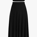 Women's 2 Piece Maxi Skirt Sets Casual Summer Knit Cropped Tank Top High Waisted Long Skirts Outfit M