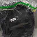 Asenlin 40L Travel Backpack for Women Men,Flight Approved Carry On Backpack with 17 Inch Laptop Compartment,Water Resistant Computer Backpack for College Weekender Overnight Daypack,Black (Blackbackpack With 3 Packing Cubes)