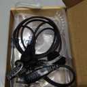commountain earpiece for Motorola Walkie Talkie and Radio with PTT/Mic, Compatible for CP200D CP100D R2 CP200 CP185 BPR40 CLS1410 CLS1110 RMU2040 RMU2080D, Acoustic Tube Surveillance Headset, 2 Pin (For User Below 6 Feet Tall & For Right Ear)