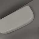 TOTO Drake 743S Toilet Tank Lid Only, Cotton White