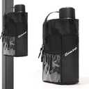 Magnetic Gym Bag for Men, Water Bottle Bag, Magnetic Water Bottle Holder, Water Bottle Sling Bag (Black)