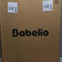 Babelio Baby Gate for Doorways and Stairs, 26"-40" Auto Close Dog Gate, PressGuard C5, Easy Install Pressure Mounted Gate, fits for Narrow and Wide Doorways, Safety Gate Door for Child and Pets (White)