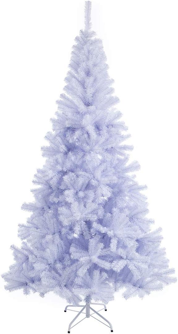 Sunnyglade 4 FT Premium White Artificial Christmas Tree 400 Tips Easy to Assemble with Christmas Tree Metal Stand for Indoor and Outdoor Use (4FT)