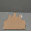 REORIA Butsmooth Womens Sexy Deep V Neck Backless Sleeveless Double Lined Thong Bodysuits for Going Out (Large, Nude)