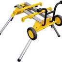 Structural fasteningLightweight and Heavy Duty Compact  Easy Transports Table Saw Stand, Rolling Stand, Collapsible and Portable Compatible with DW744, DW745, and Other most Table Saws