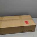 4 PCS Stainless Steel Stanchion Post,5Ft Red Velvet Rope, Hollow Base and Velvet Ropes Safety Barriers Set, Poles Crowd Control Barriers for Red Carpet Themed Decoration (Gold Color)