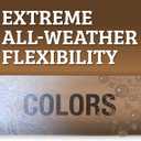 Flexzilla Colors Garden Hose 5/8 in. x 50 ft., Lightweight All-Weather Water Hose, Durable and Flexible, Leak-Free Connections, Brown Mulch
