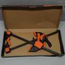 HORUSDY 12'' Bar Clamps for Woodworking, 2PCS Quick F Wood Working Clamps Sets, with 150 LBS Load Limit (Orange)