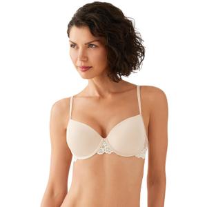 Wacoal Women's Petite Embrace Lace Push Up Bra (34B, Natural Nude)