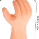 Sosoport Flexible Hands Model for Dolls 6 Pairs Plastic Hand Parts for DIY Doll Crafting Miniature Creations