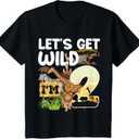 2 Year Old Zoo Birthday Safari Jungle Animal 2nd B-day T-Shirt