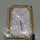 eletecpro 4x6 Vintage Picture Frame, Antique Ornate Gold Photo Frame 4 x 6 with Glass Cover for Tabletop or Wall Decor, Vintage Gold