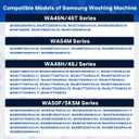 DC97-19289F Washer Drain Pump Assembly, Compatible with Samsung Washing Machine WA40 WA42 WA45 WA48 etc, Replacement Parts for DC97-17366A, DC97-17366J, DC97-19289A, DC97-17349B, PS12592631