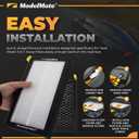 Air Filter Replacement for Tesla (2 Pack) HEPA Air Filter with Activated Carbon, Compatible with Tesla Model 3 & Y - Cabin Air Filter, Easy Install Kit Included