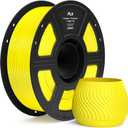 ELEGOO PLA Filament 1.75mm Yellow 1KG, 3D Printer Filament Dimensional Accuracy +/- 0.02mm, 1kg Spool(2.2lbs) Fit Most FDM 3D Printers