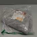 TOWN & COUNTRY EVERYDAY Ultra Plush Solid Tufted Toilet Lid Cover, Soft and Absorbent, Non-Slip Cover, Machine Washable, Grey, 18"x19"