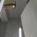 Hasipu Farmhouse Bathroom Mirror, 48"x32" Rustic Wood Framed Wall Mounted Mirror, Walnut Vintage Vanity Mirror Modern Farmhouse Style Decrative Mirrors