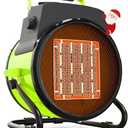 Outdoor Heater for Patio, 1500W Electric Garage Outdoor Heaters with 3 Modes, 3s Fast Heating, with Overheat Protection, Electric Space Heaters for Patio, Garage, Greenhouse, Office