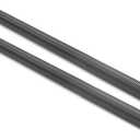 Pair of 110 lbs Heavy Duty Garage Door Extension Springs Stretch Spring,High Precision Electrophoresis Black Coated for Corrosion Resistance,MIN 18000 Cycles for 7ft Garage Door Springs Replacement