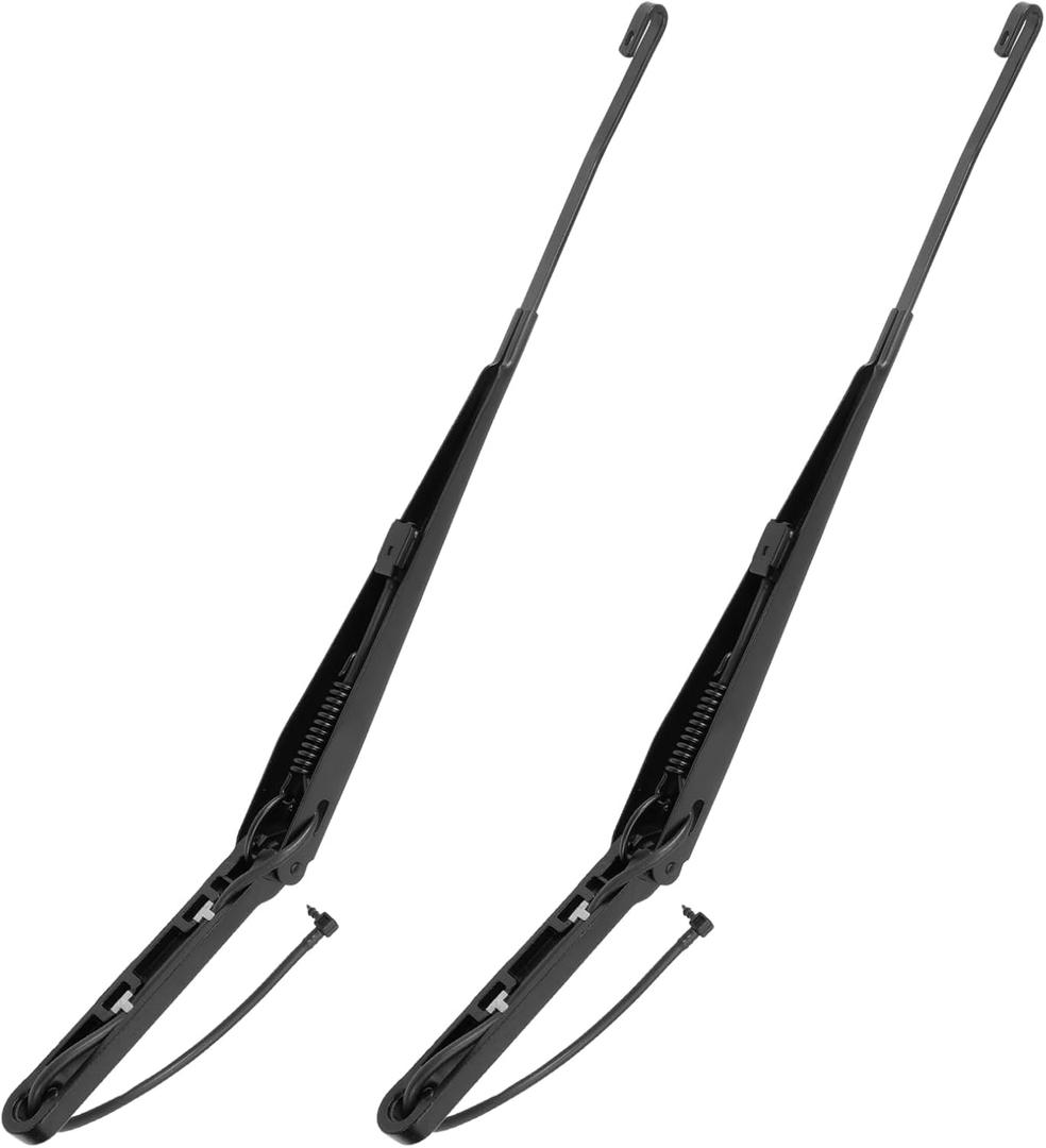1 Pair Front Windshield Wiper Arm Kit Compatible with 2002-2007 Silverado Avalanche Suburban Tahoe Sierra Yukon Escalade Replaces OE 42694 42547 15829647 15829648