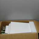 6FT Artificial Dracaena Tree, Fake Tree Indoor with White Tall Planter,Tall Artificial Plants Indoor,Artificial Silk Tree for Home Office Decor (White)