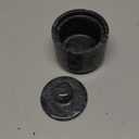 Marble Salt Cellars, Black Salt box With Cover, Salt Holder Storage Container for Counter, Kitchen Salt Container with