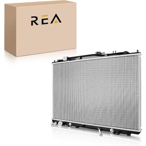 Engine Coolant Radiator Assembly with Transmission Oil Cooler Compatible with Acura MDX 2003-2006 3.5L & Honda Pilot 2005 3.5L, Automatic Transmission, Replace# 19010RDJA51, 19010RDJA52