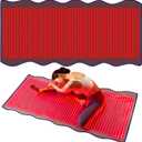 Red Light Therapy Mat, 76.7"x 33.4", 1512 LEDs Full Body Red Light Therapy | Dual-Chip 660nm 850nm Red Light Therapy for Body, 6 Timers & 5 Energy Levels, Unique Wave Contour Design Mat for Home Use