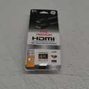 GE 4K HDMI Cable, 6 ft. HDMI 2.0 High Speed 18 Gbps with Ethernet, 4K 60Hz, 1440p 1080p 120Hz, HDR, for HDTV, Streaming, Blu-ray, Gaming, PS4 Pro PS5 Xbox, 33522