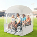 Sports Tent Instant Pop Up Tent Shelter with Sealed Floor Sun Shelter Clear Bubble Tent Sports Weatherproof Tent for Outdoor Watching Sport Events,Camping,Fishing (2~4Person)