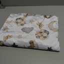 Bear Baby Blanket for Unisex Boys Girls, Brown Bear Toddler Soft Minky Blanket with Double Layer Dotted Backing, Nursery Newborn Baby Crib Receiving Blanket, 30"x40"