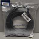 Cable Matters Shielded Cat6 Ethernet Cable Compatible with EtherCON RJ45 Connectors in Black - 20 ft for Professional Audio, Video, and Networking Applications