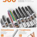 30PCS Silver Metal Mechanical Pencil Set in Leather Case, 0.5/0.7/0.9/2.0mm Art Drafting Pencils with 16 Tubes Graphite Leads (6B 4B 2B HB 2H 4H) & Colored Refills for Sketching, Drawing, Writing
