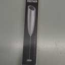 SIMPLETaste Milk Frother Handheld Battery Operated Electric Foam Maker, Drink Mixer with Stainless Steel Whisk for Cappuccino, Bulletproof Coffee, Latte