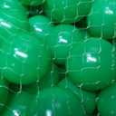 Realhaha Large Plastic Balls for Ball Pit Kid Playball 100count 2.76inch