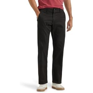 Lee Men's Extreme Motion Flat Front Regular Straight Pant, 38x29