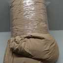 Bedsure Queen Comforter Set, Brown Soft Prewashed Bedding for All Seasons, 3 Pieces GentleSoft Bed Set, 1 Lightweight Comforter (90"x90") and 2 Pillowcases (20"x26")