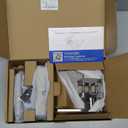 Veise VE027-L Built-in WiFi Smart Lock with Handle, Fingerprint keyless Entry Door Lock Set, App Remote & Voice Control, Electronic Deadbolt for Front Door, Touchscreen Keypad, Auto Lock, Satin Nickel