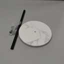 Double Hooks Standing Banana Holder, Banana Hanger Tree Stand Hook for Kitchen Countertop, Sturdy and Balanced Fruit Shelves with Storage on Both Sides.(Black)