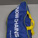 Snow Tire Chains for Car SUV Pickup Trucks, Universal Car Snow Chains, Snow Traction for Tires, Fit for Tire Width 195 205 215 220 225 235 240 245 255 265 (Large)