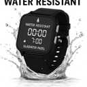 Score Keeper Watch for Pickleball, Tennis, Padel & Ping Pong - Digital Wristwatch with Alarm, Stopwatch & Clock | Water Resistant, Lightweight & Easy