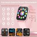 Smart Watch for Men, 120 Sports Modes Smartwatch with 1.83" HD, Alexa Built-in, Heart Rate/Sleep Monitor, IP67 Waterproof, Bluetooth Call & Music Control Fitness Watch for iPhone/Android (Pale Pink)