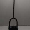 Edger Lawn Tool 41in Border Edger with Tempered Spring Steel Blade Long Rubber Handle Wide Footplate Rustproof Manganese Steel Half Moon Edger for Garden Maintenance