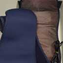 Cordless Back Massager Belt - FSA-HSA Eligible Red Light Therapy Massage Belt with 5 Heating Levels,3 Vibration Modes, Lower Back Massager for Pain Relief Deep Tissue,4 Motors,Battery-Powered (Blue)