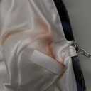 Verdusa Women's Bowknot Evening Bag Ruched Clutch Purse Party Handbag with Chain Strap (White)