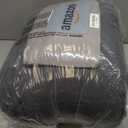 HIG 3 Pieces Grey California King Comforter Set, Modern Breathable Box Stitched Duvet Insert with 2 Shams, Soft Fluffy All Season Reversible Comforter Set Blanket with Corner Tabs for Bedroom (Dark Gray/Light Gray)