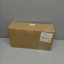 Christmas Village Sets- 13 Pieces Indoor Christmas Decorations, White Ceramic Village Houses Set of 4 with 7 Trees & 2 Deer, Mantel & Room & House Table Decor, Farmhouse Rustic Holiday Decor